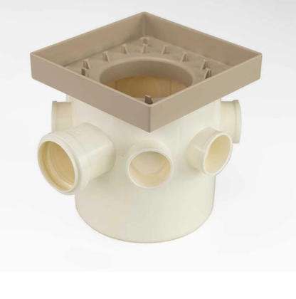 Ralo Oculto 15x15 Bege Personal Quadrado | EletroHidro