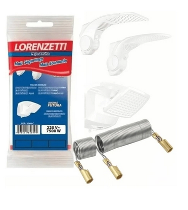 Resistência Duo Shower Quadra/Duchas Futuras REF3060C 220V 7500W Lorenzetti