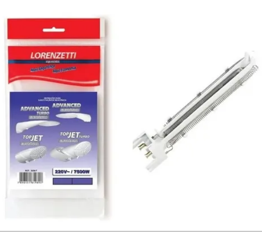 Resistência Top Jet/Top Jet Turbo/Advanced/Advanced Turbo Eletrônica REF 3056F 220V Lorenzetti