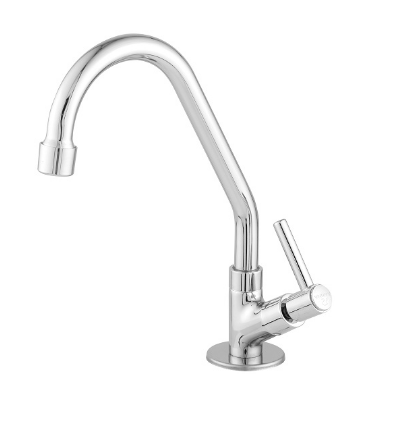 Torneira de cozinha cano alto light c/ arejador móvel 2291 C61 BANCADA RAINHA