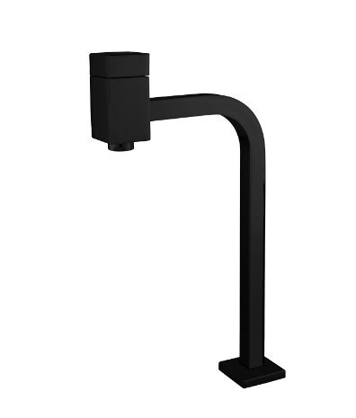Torneira de lavatório volta fit BANCADA Preto Fosco RAINHA REF98965 C90