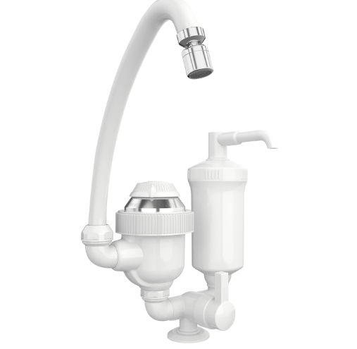Torneira elétrica com filtro BANCADA 3T 4.400W 220V SINTEX