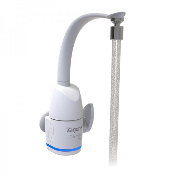 Torneira Eletrônica Prima Touch Branca 5500W Zagonel