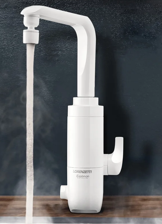 Torneira Essence Bancada 220V 5500W Branca LORENZETTI | EletroHidro