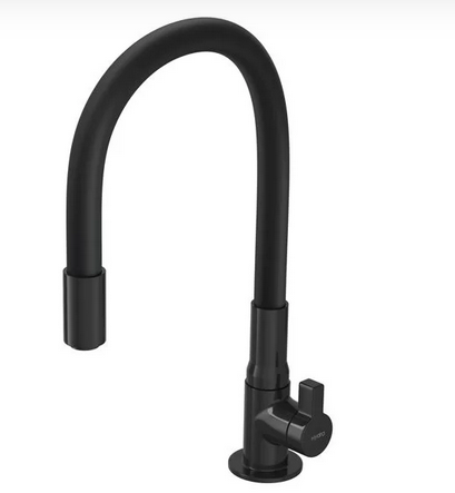 Torneira Flexível Bancada Hydramotion Preta ZAGONEL