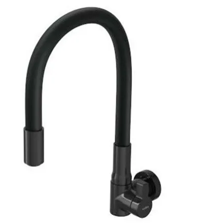 Torneira Flexível Parede Hydramotion Total Black ZAGONEL| EletroHidro