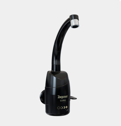 Torneira Luna PAREDE 4T 550W PRETA ZAGONEL