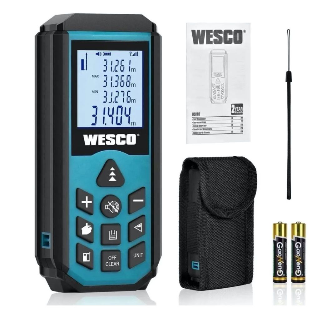 Trena a Laser 40m Wesco WS8910 | EletroHidro