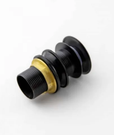 Válvula lavatório click luxo preto fosco 8cm RAINHA