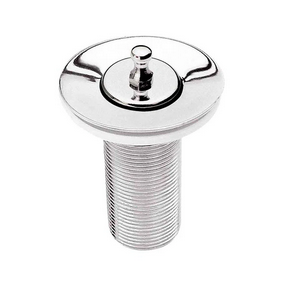 Válvula Lavatorio Luxo com tampa cromada 7cm Rainha