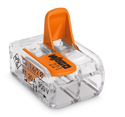 Kit 10 Unidades Conector de Emenda WAGO 221-612